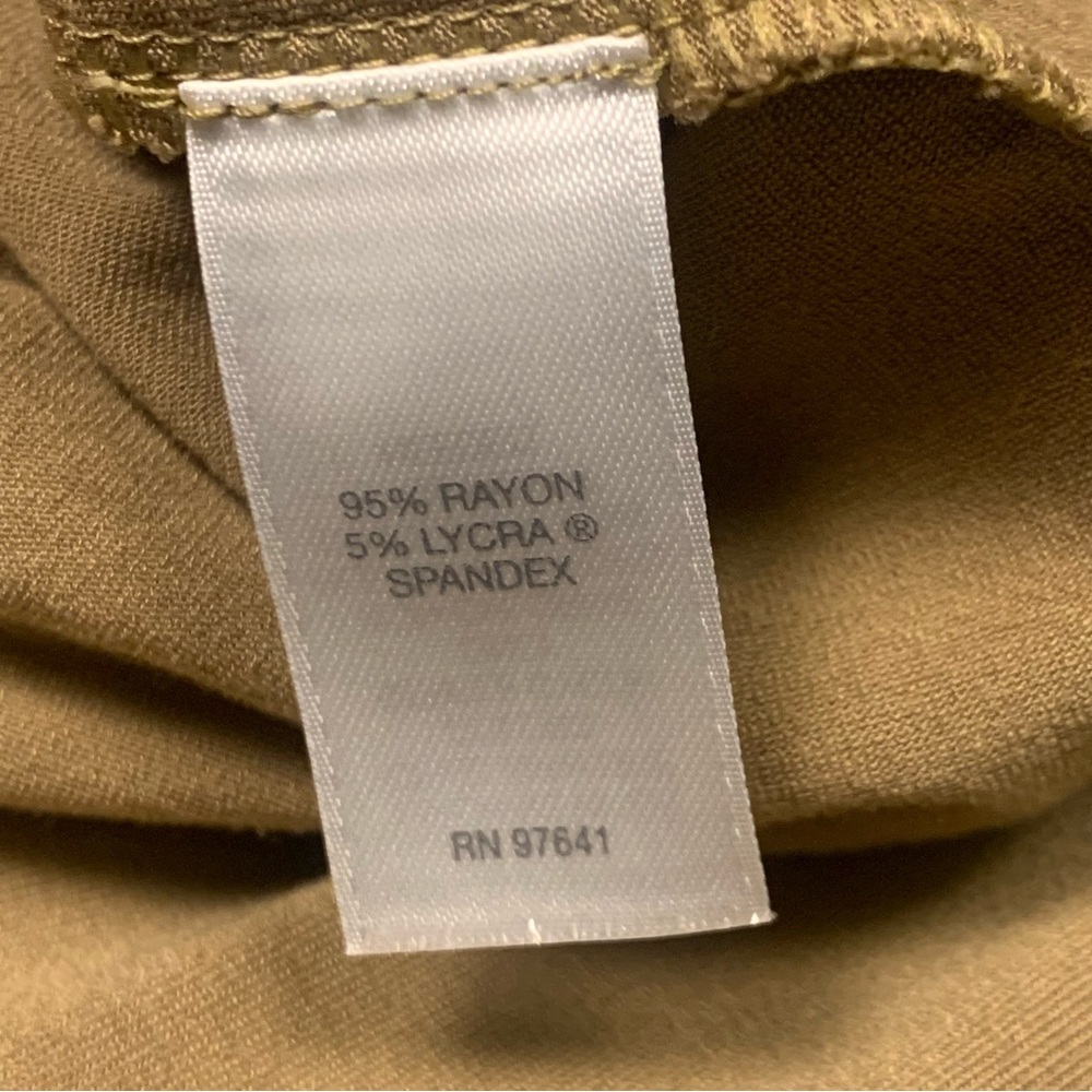 J. Jill Wearever Collection Tan Women's Open Front Cardigan Lightweight Sz‎ LP - Picture 6 of 14